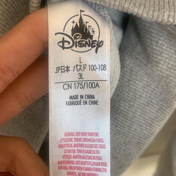 Disney Star Wars Followers of the Dark Side Crewneck Sweater Gray Large - Picture 4 of 6